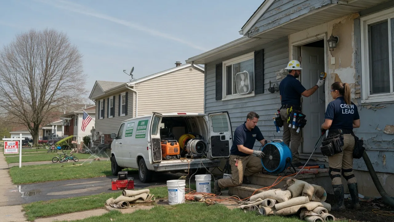 Flood Cleanup in Florham Park, NJ near me